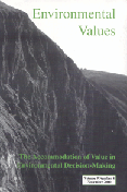 Environmental Values journal cover